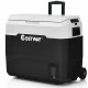 53 QT Portable Dual-Zone Car Refrigerator