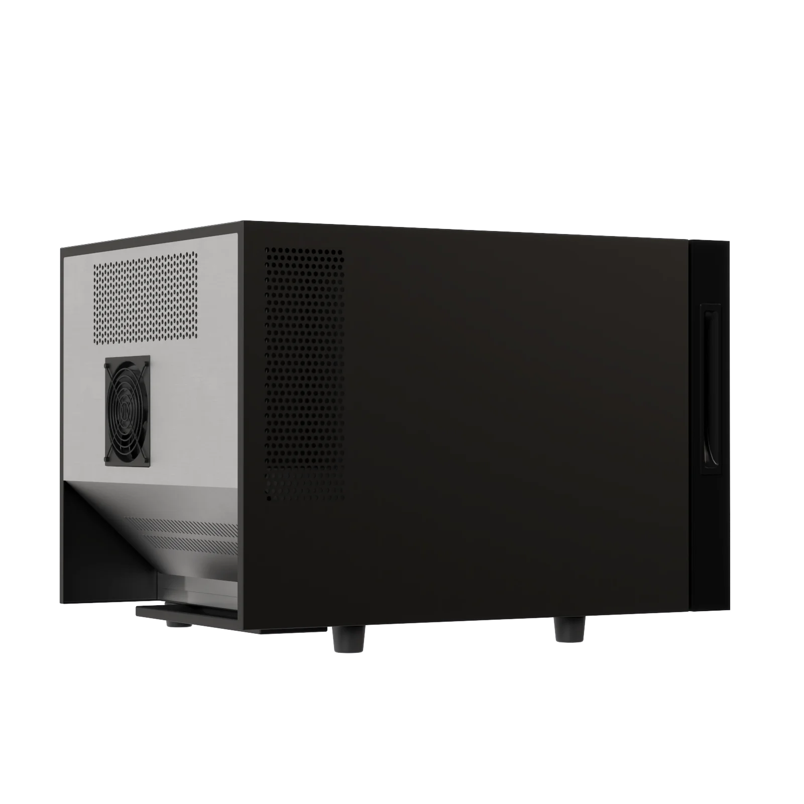 JINJUNYE 12-Bottle Wine Cooler Refrigerator with Temperature Control, Countertop Mini Fridge, Glass Door, for Home/Office/Bar