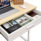 Makeup Table Writing Desk with Flip Top Mirror