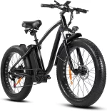 Outdoor electric bike with 48V/15Ah lithium battery ?C Black