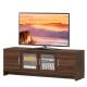 Media Entertainment TV Stand for TVs up to 70 Inch with Adjustable Shelf