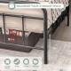 Heavy Duty Metal Platform Bed Frame with Headboard