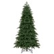 6/7.5 Feet Pre-Lit Artificial Christmas Tree with 11 Modes and Metal Stand