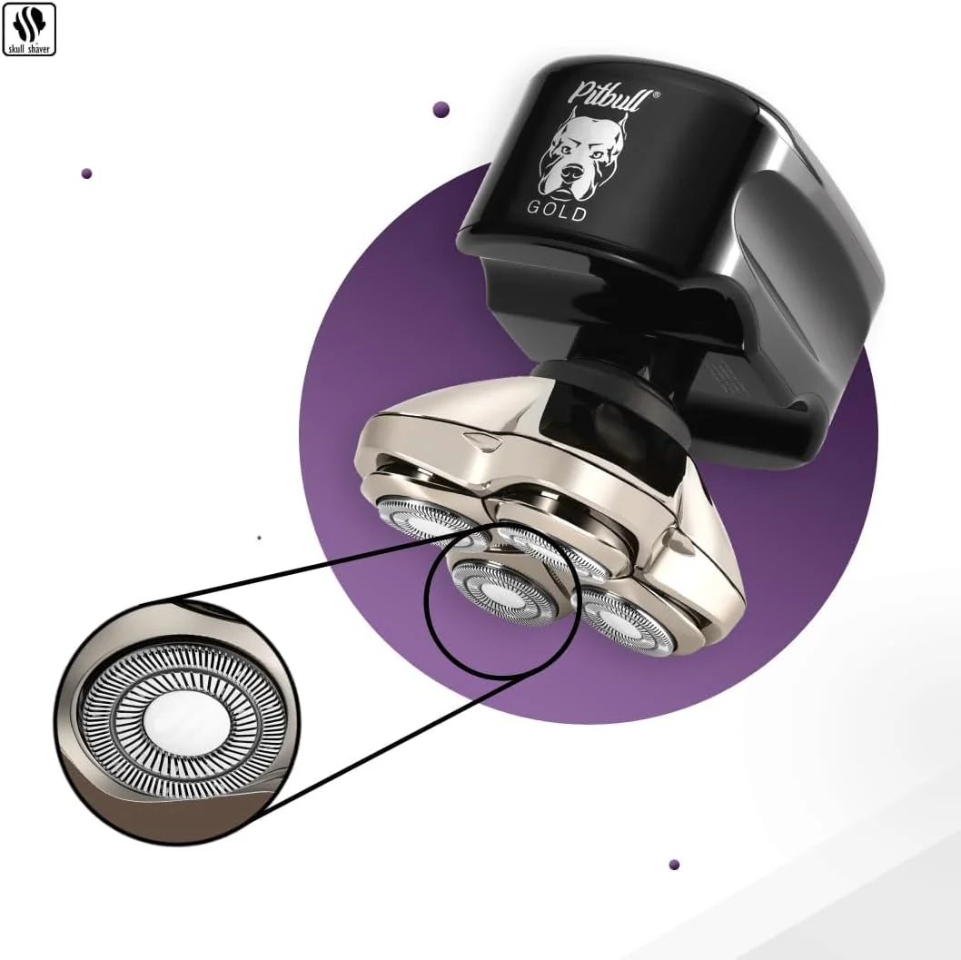 Pitbull Gold PRO Electric Head and Face Shaver