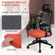 Ergonomic Office Chair with Lumbar Support and Adjustable Headrest