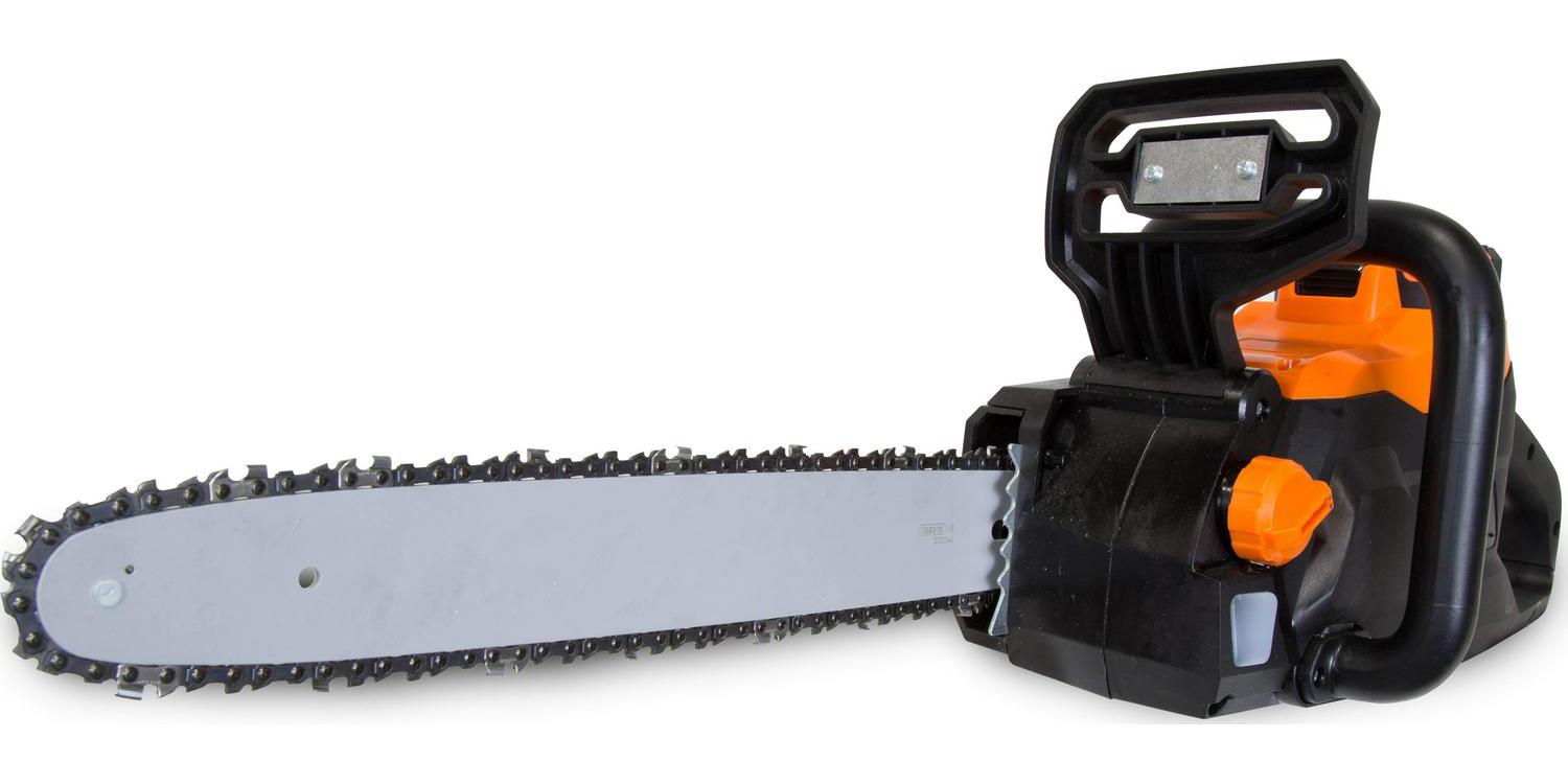 WEN 40V Max 16-Inch Brushless Cordless Chainsaw with 4Ah Battery & Charger