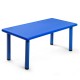 Kids Plastic Rectangular Learn and Play Table