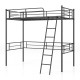 Metal Twin Bed Frame Single High Loft Bed
