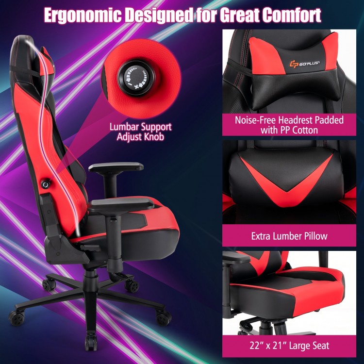 Swivel Computer Chair with Casters for Office Bedroom
