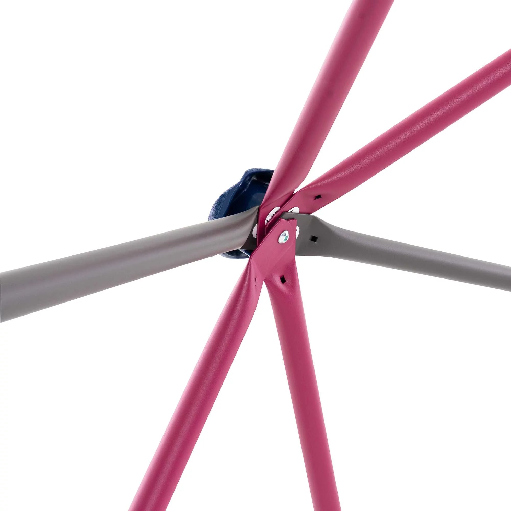 Lifetime Kids Outdoor Climbing Dome 5.5ft x 11ft, Berry/Brown, Durable Steel Design