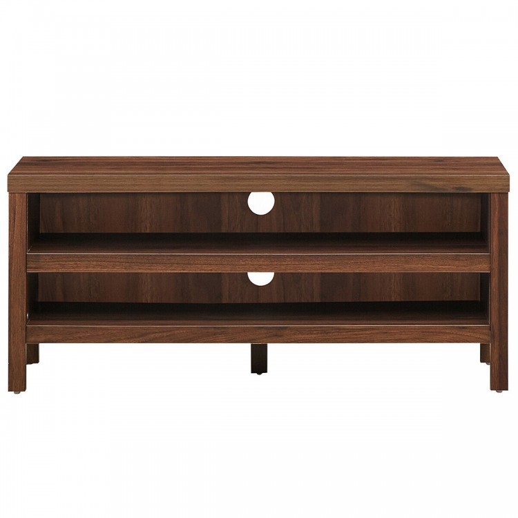 3-Tier TV Stand for TV's up to 45 Inch with Storage Shelves