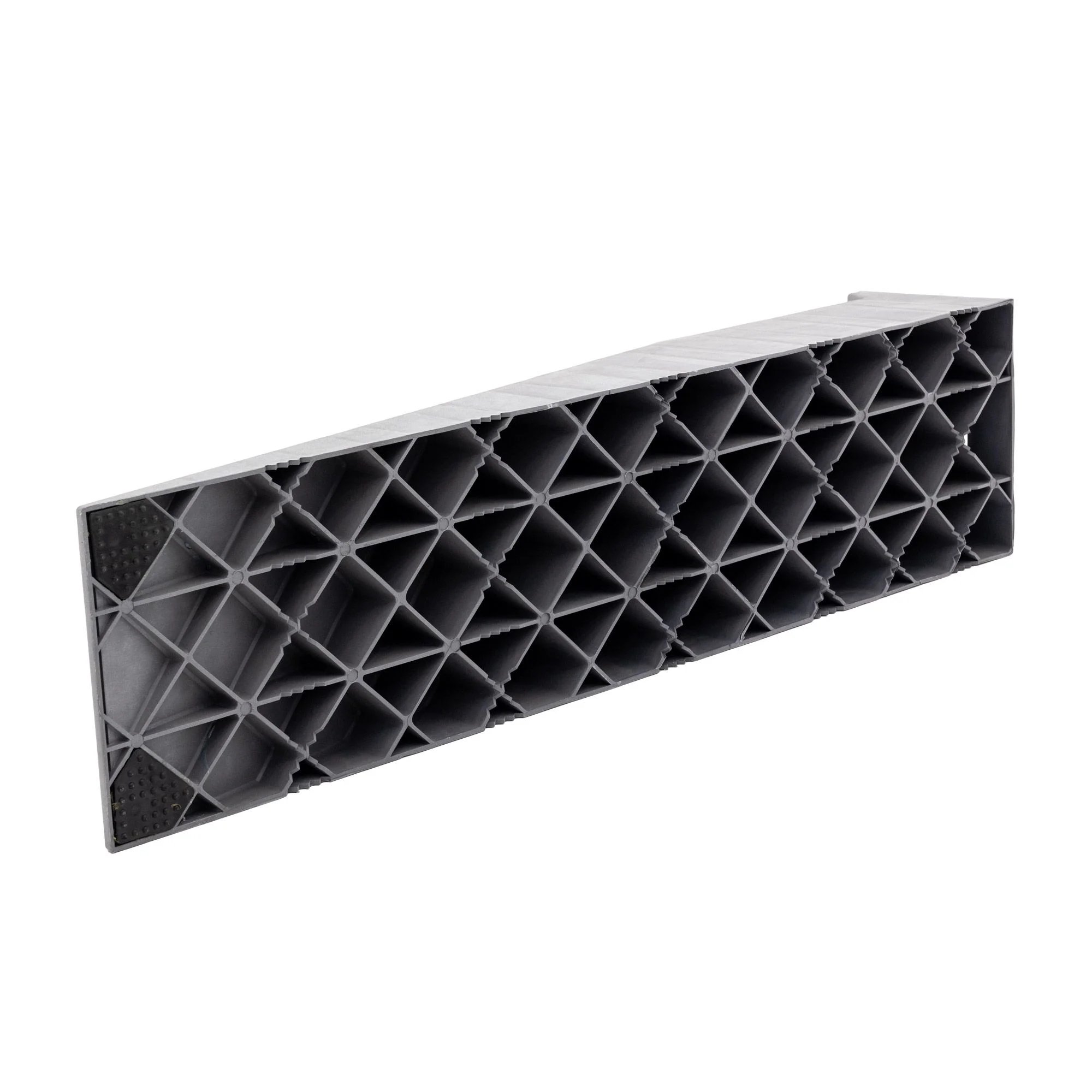 Black Widow Heavy-Duty Plastic Service Ramps, 10,000 lb Capacity, 6.5′′ Lift, 47′′ L, Pair