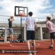 4.4-10 Feet Portable Basketball Hoop Adjustable with 2 Wheels and Fillable Base