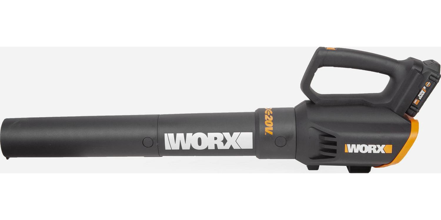 WORX 20V Cordless Leaf Blower, Two Speed, TURBINE Technology, Lightweight, Model WG547