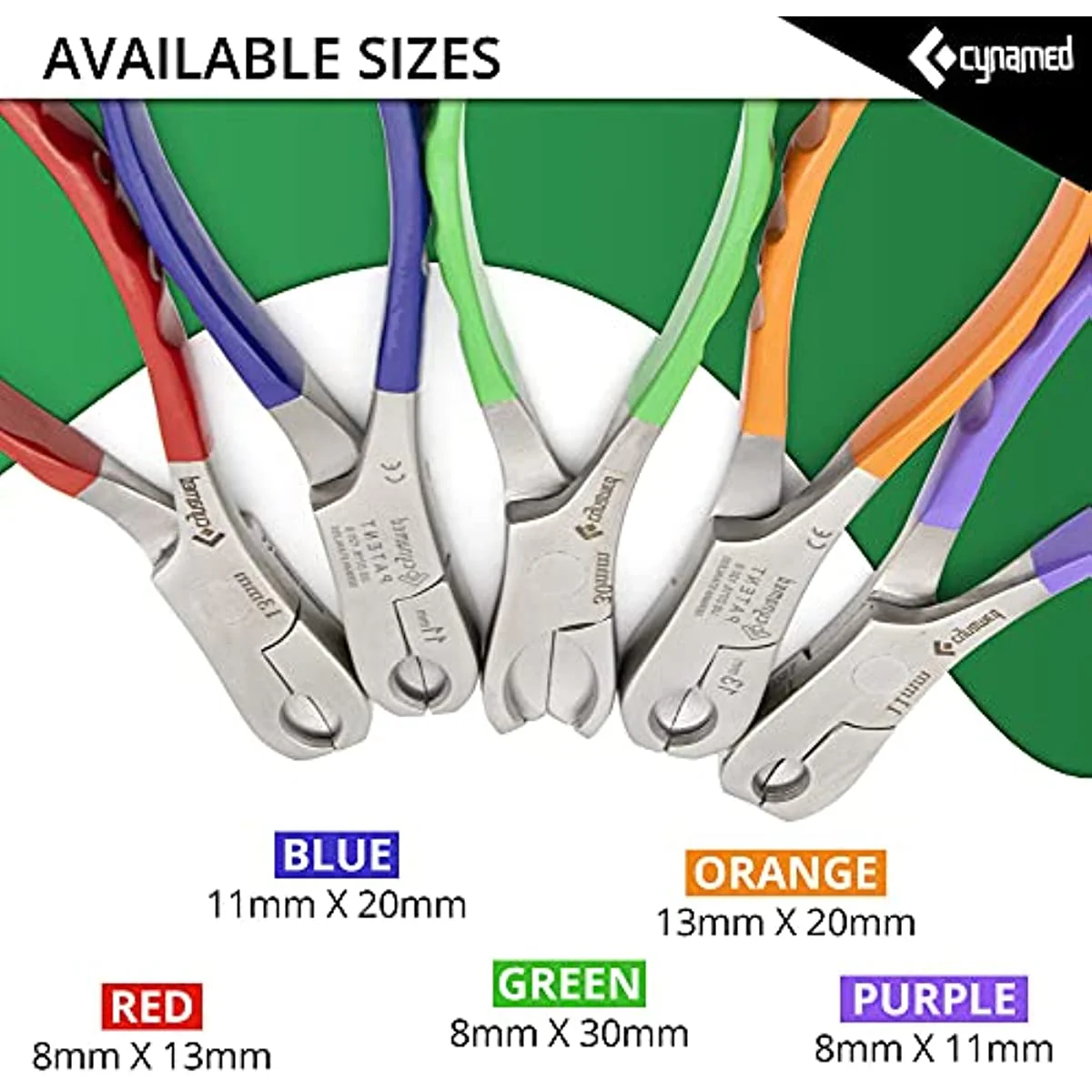 Cynamed Twin Action Decapper Pliers for 13mm & 20mm Crimped Vials/Bottles