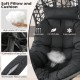 Egg Chair with Stand PE Rattan Swing Hammock Chair with Pillow and Cushion