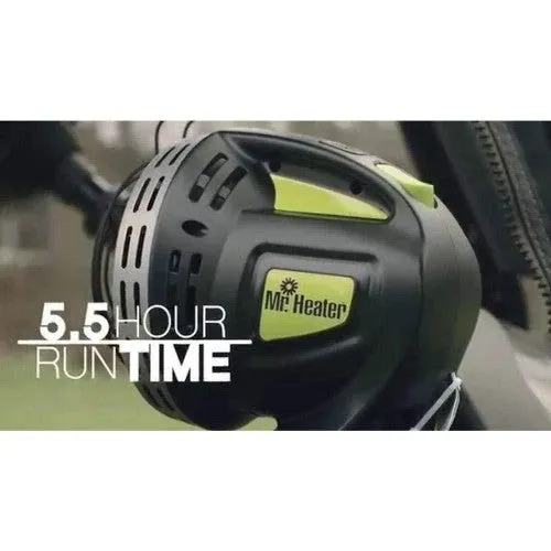 Mr. Heater MH4GC 4000 BTU Propane Portable Golf Cart Cup Holder Heater (2 Pack)