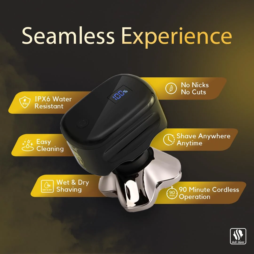 Pitbull Gold PRO Electric Head and Face Shaver