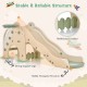 4-in-1 Toddler Slide Kids Play Slide with Cute Elephant Shape