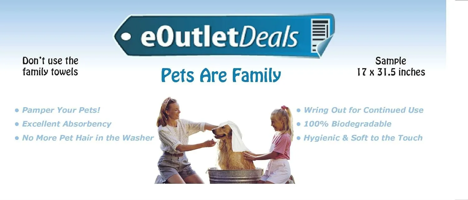 Automatic Pet Feeder -Microchip Pet Feeder - MPF001 - Suitable for Both Wet and Dry Food - Bonus eOutletDeals Pet Towel