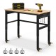 48 Inch Adjustable Work Bench with Power Outlets
