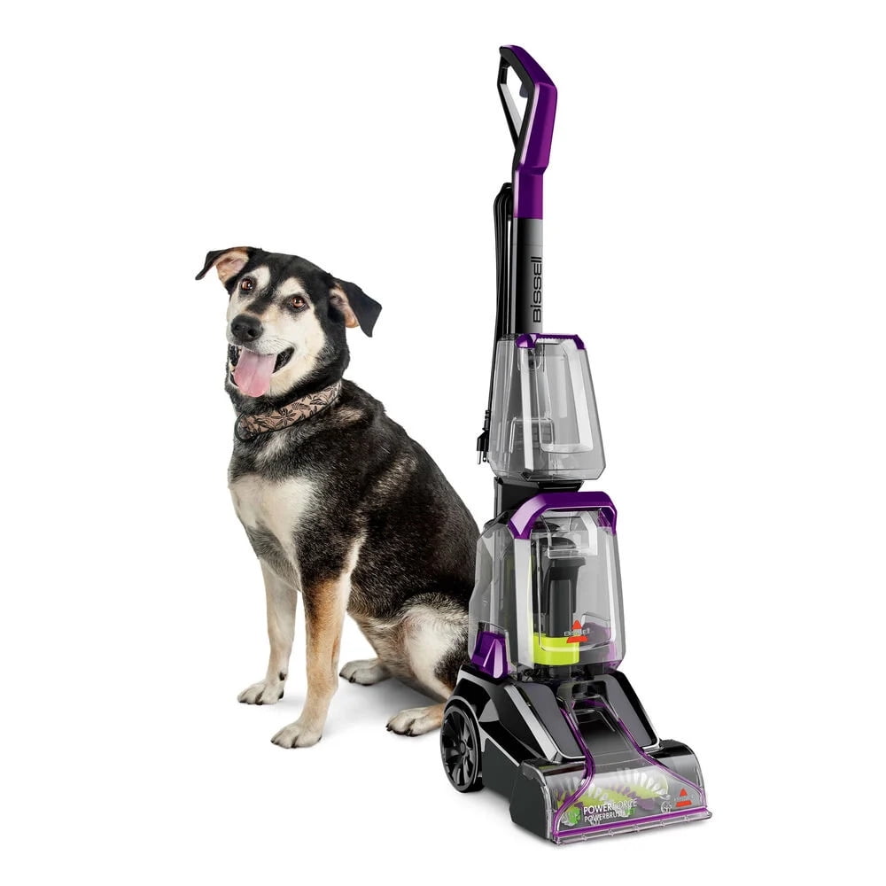 BISSELL PowerForce PowerBrush Pet Lightweight Carpet Cleaner, DeepReach, Two-Tank System, Ideal for Pet Stains