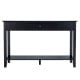 Console Sofa Side Accent Table with Drawer Shelf
