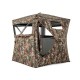 82 Inch Tall Hunting Blind 270° One Way See Through Ground Tent for 3-4 People