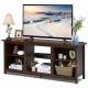2 Tier Farmhouse Universal TV Stand for TV's up to 65 Inch Flat Screen