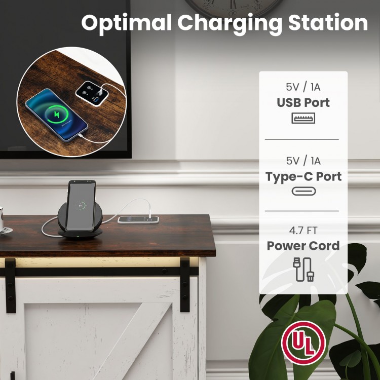 TV Stand for 65 Inch TVs Media Console Table for Living Room