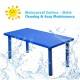 Kids Plastic Rectangular Learn and Play Table