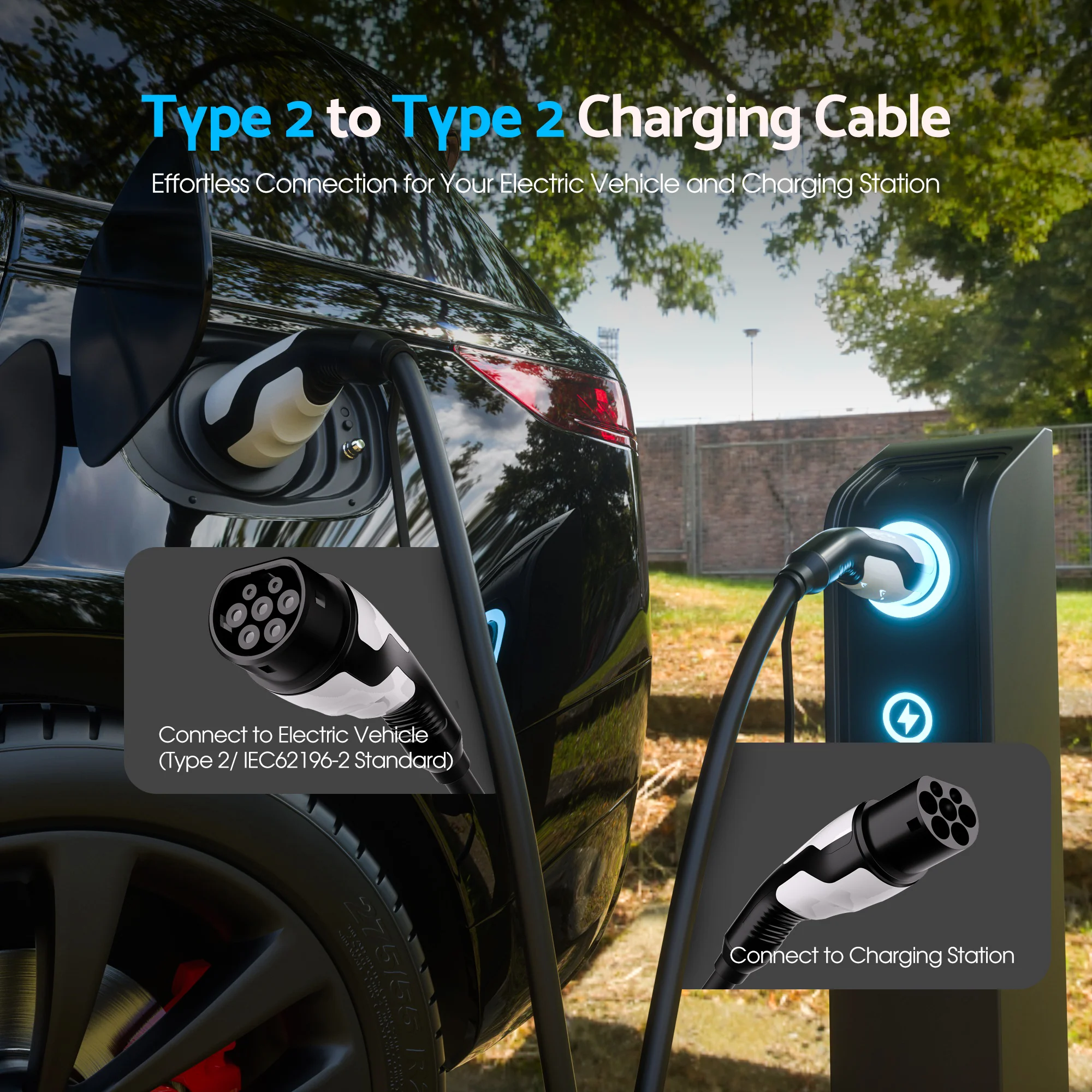EV Charging Cable 22kW 32A EV Charger