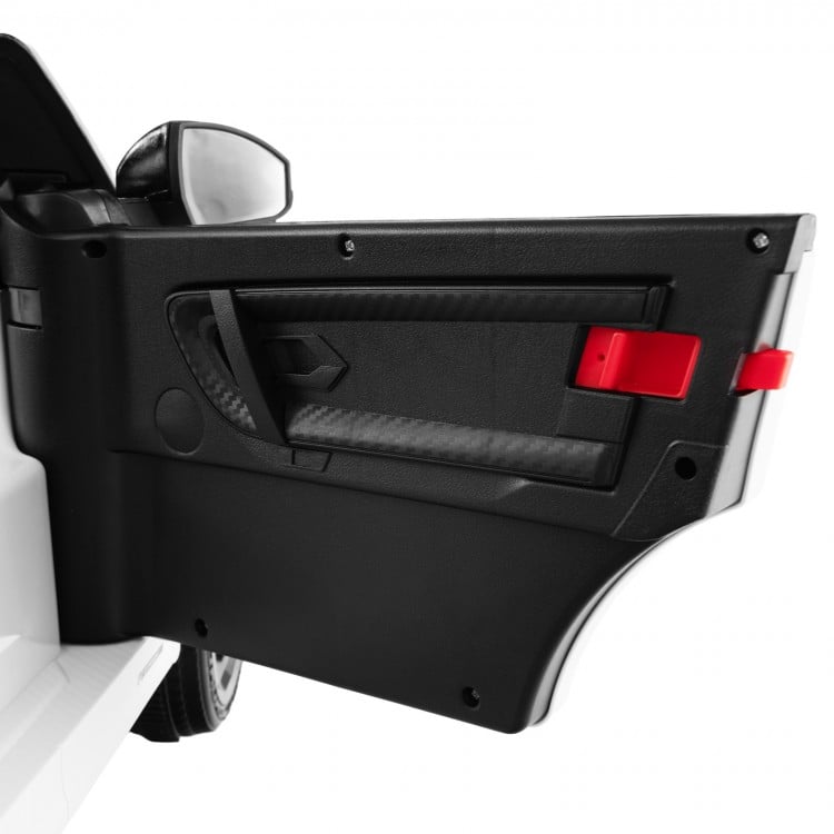 12V Kids Ride On Car with Remote Control Lockable Doors Slow Start System and LED Lights