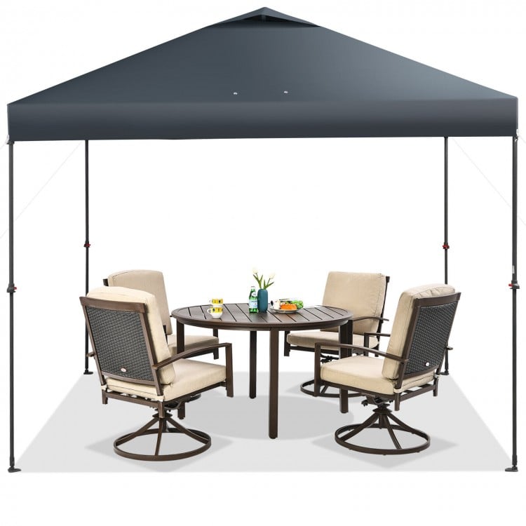 10 x 10 Feet Foldable Outdoor Instant Pop-up Canopy with Carry Bag
