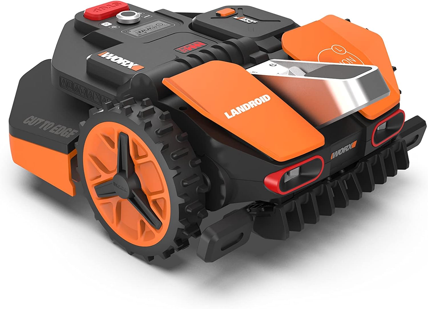 WORX Landroid Vision M550 WR205E - robotpl忙neklipper uden begr忙nsningskabel til haver op til 550 m虏, AI pl忙neklipperrobot (WLAN & Bluetooth, aktiv forhindringsforebyggelse med AI-teknologi