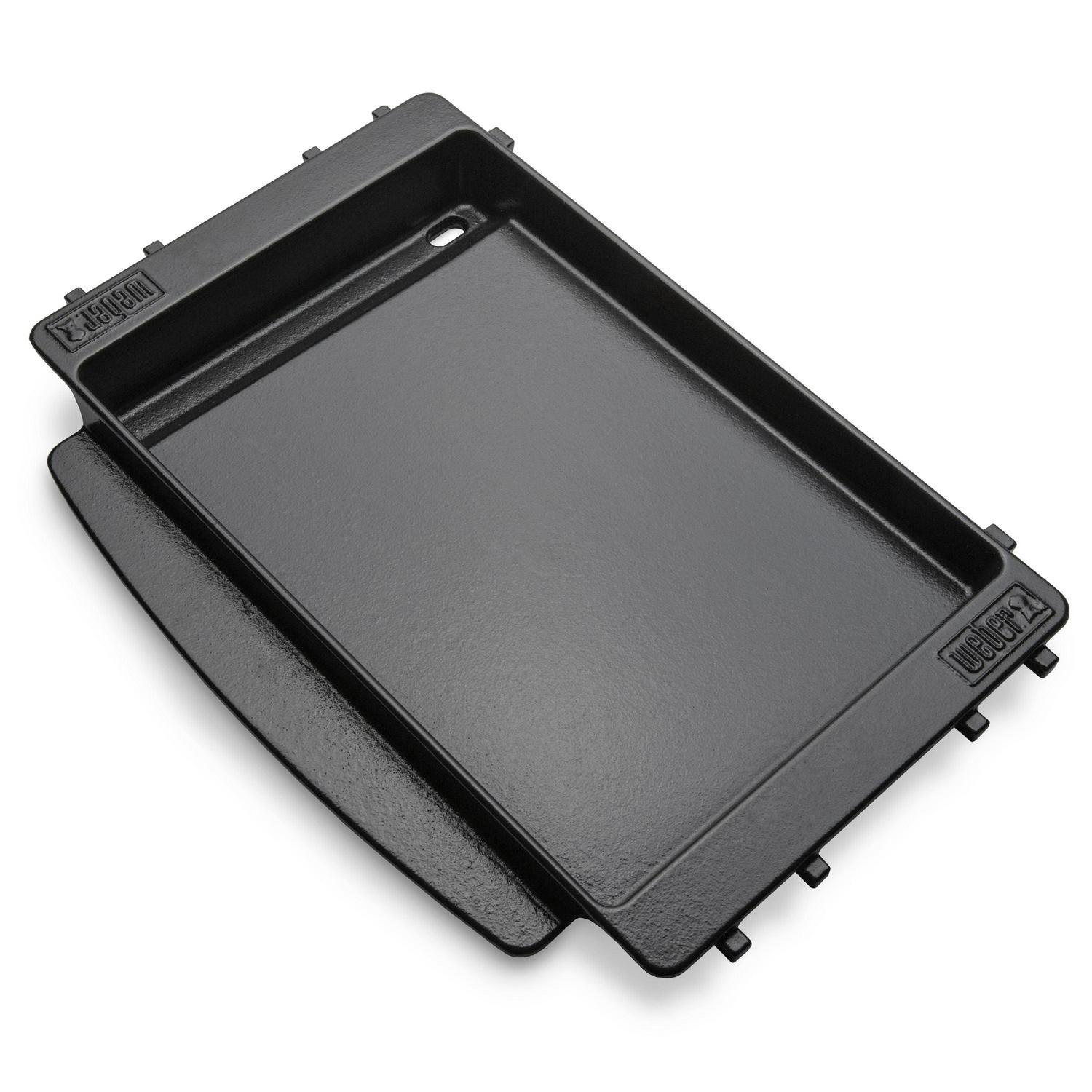 Weber Spirit II Gas Grill Griddle, Porcelain-Enameled Cast Iron, Fits Spirit 200/300 Series, Easy-Clean Surface