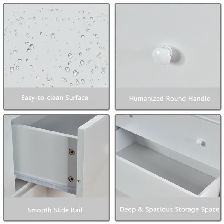 Functional Storage Organized Dresser with 5 Drawer