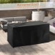 52 Inches Outdoor Wicker Gas Fire Pit Propane Fire Table with Cover
