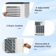 8000/10000 BTU Portable Air Conditioner 3 in 1 Floor AC Unit