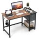 48/55-Inch Home Office Desk with 2 Drawers Hanging Hook