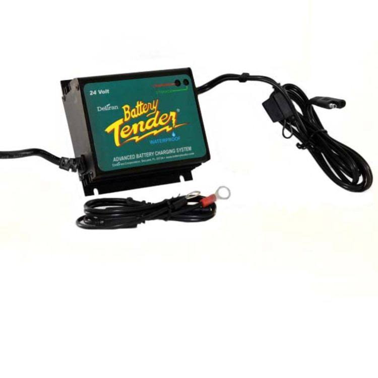 Battery Tender Power Plus 24V Waterproof Charger – Durable, Portable, Splashproof