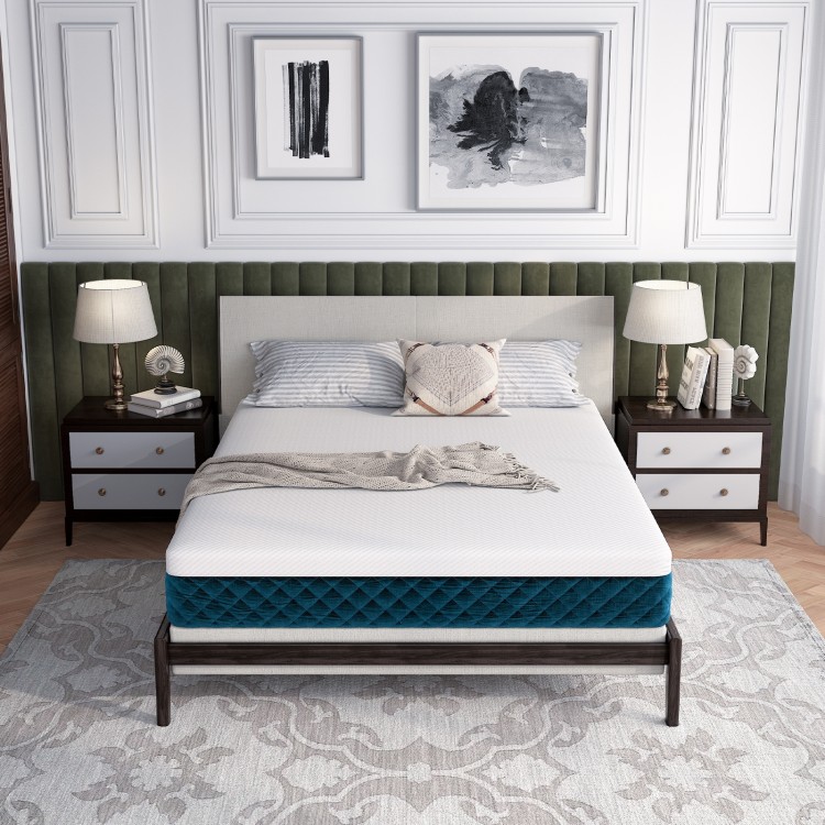 10 Inch Mattress with Jacquard Fabric Cover in a Box