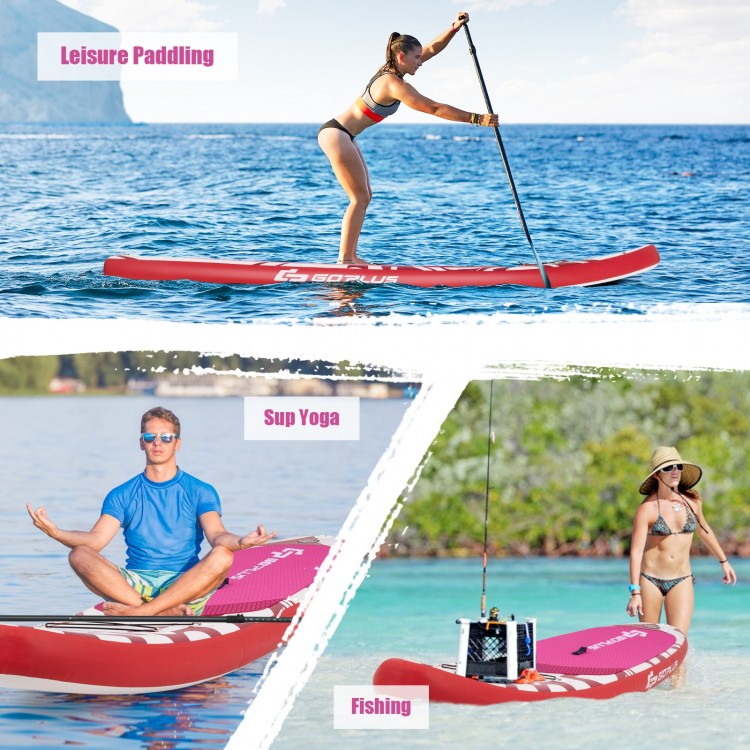 Adjustable Inflatable Paddle Board with Carry Bag