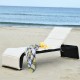 Adjustable Patio Rattan Lounge Chair with Cushioned