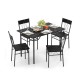 5-Piece Dining Table Set for 4 with Kitchen Table and 4 Dining Chairs