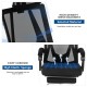 Ergonomic Recliner Mesh Office Chair with Adjustable Footrest