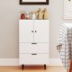Sideboard Buffet Cabinet 2-Door Serving Cupboard with Drawers