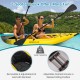 Inflatable 2-person Kayak Set with Aluminium Oars and Repair Kit