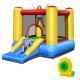 Kids Inflatable Bounce House with Slide and 480W blower