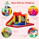 Inflatable Blow Up Water Slide Bounce House with 740W Blower